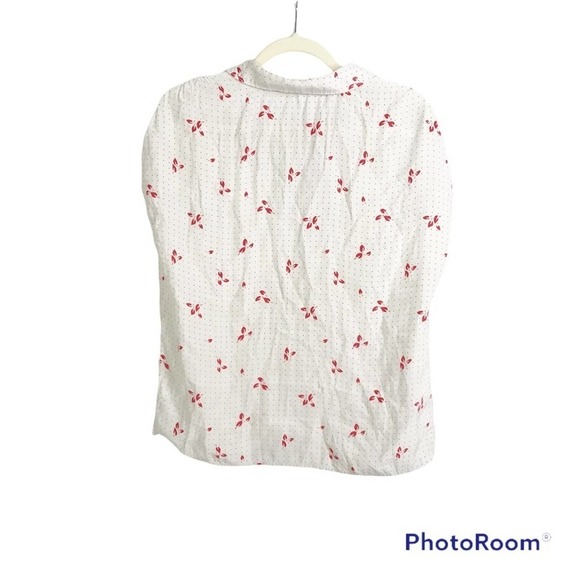 Equipment Alloura V-Neck Cap-Sleeve Silk Blouse - Picture 5 of 9